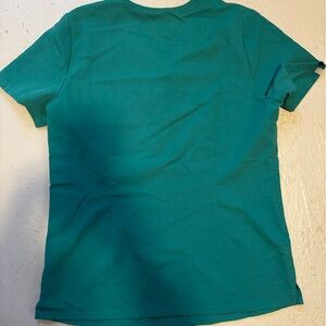 Figs Green Short Sleeve Women's Scrub top